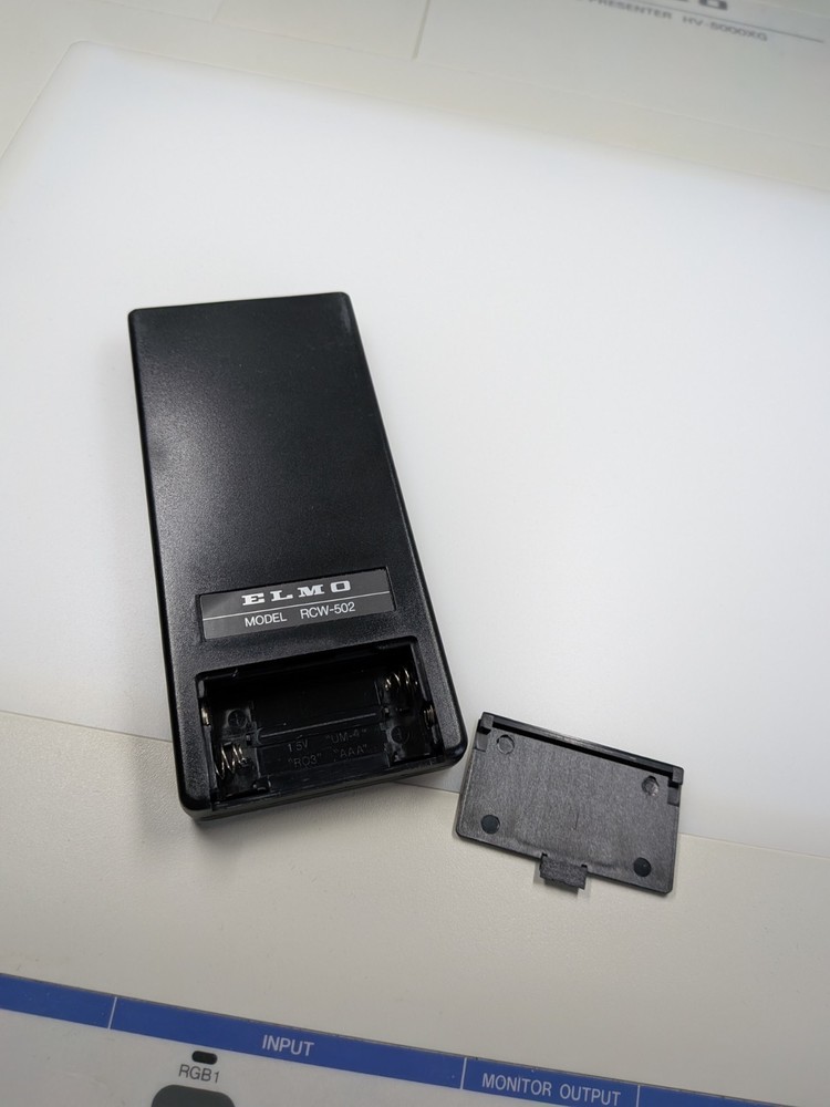 Elmo Visual Presenter HV-5000 XG Tested W/ Remote