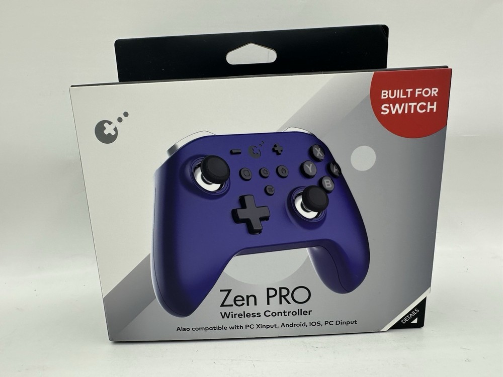 Gulikit Zen Pro Wireless Controller Nintendo Switch PC Android iOS Purple Sealed
