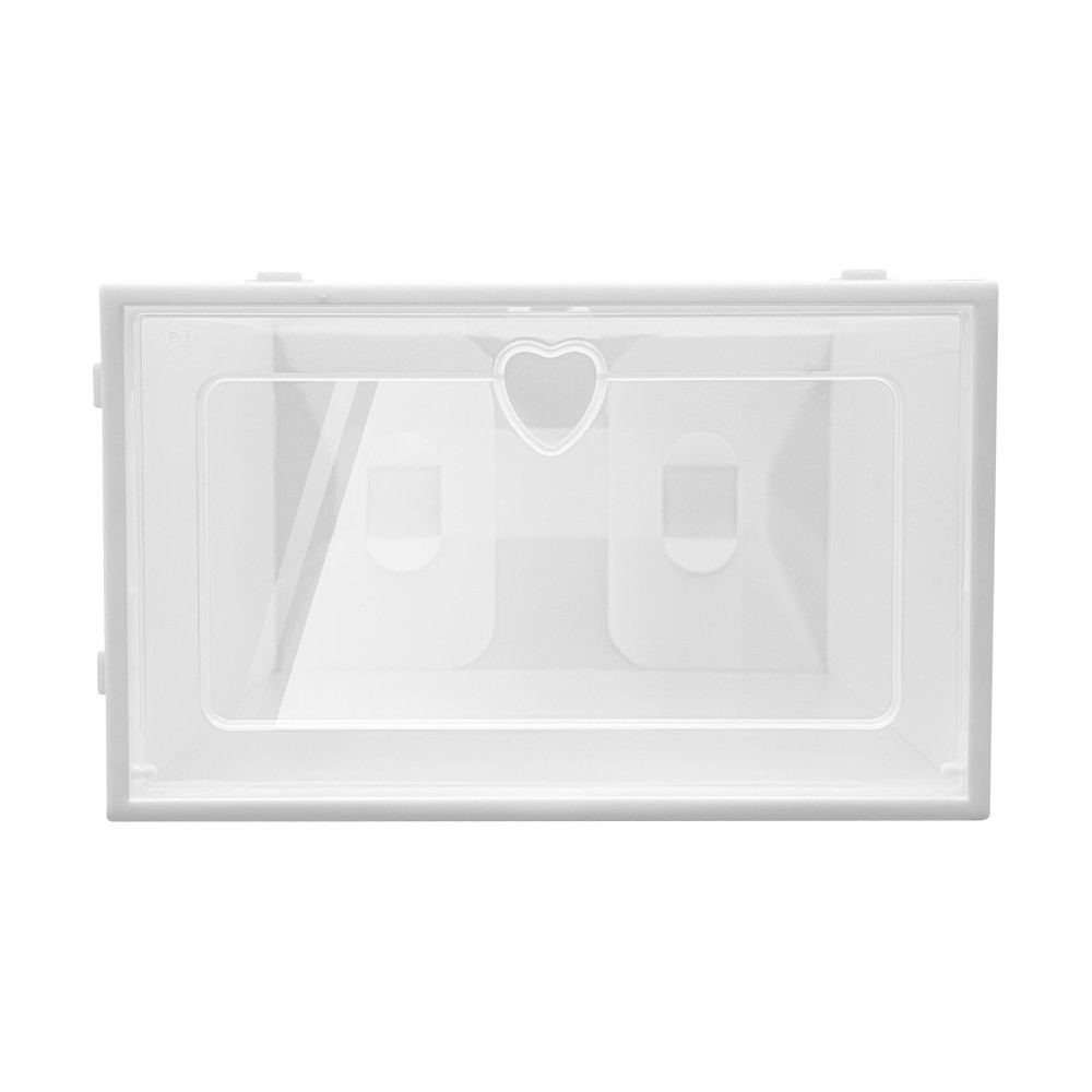 20 Pcs Foldable Shoe Storage Box Case Sneaker Container Stackable Organizer NEW