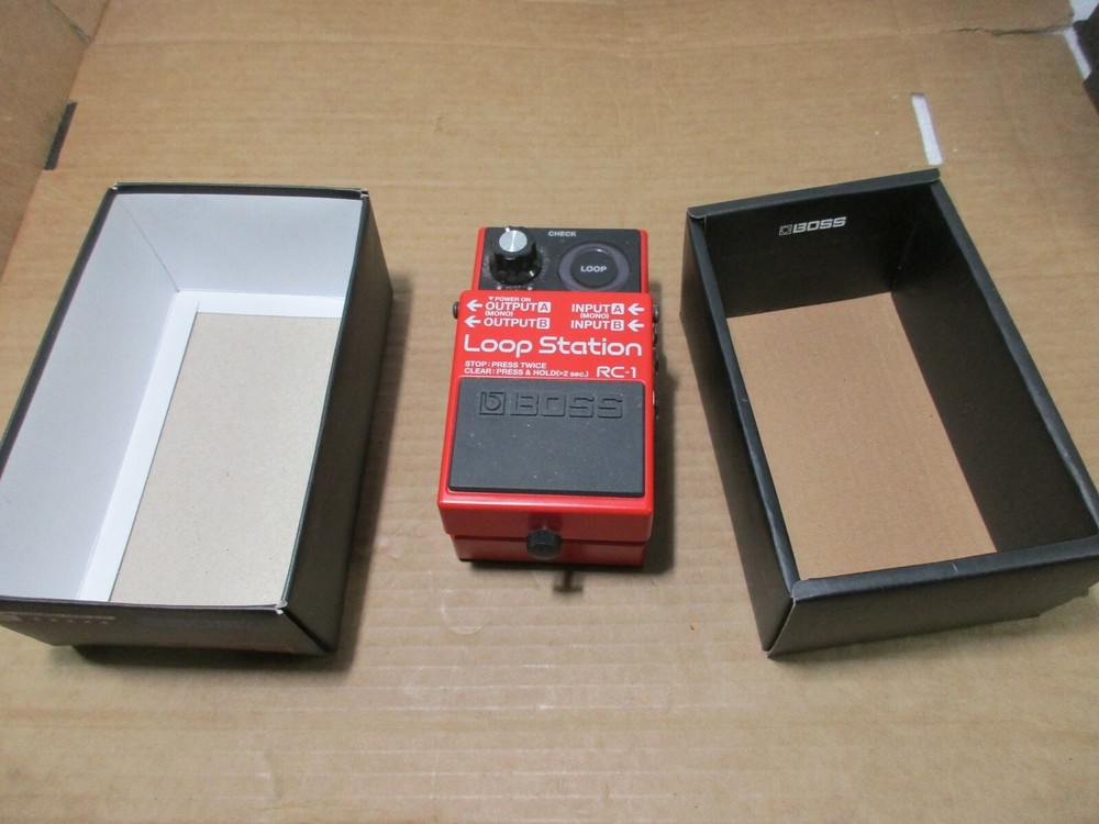 BOSS RC-1 LOOP STATION EFFECTS PEDAL