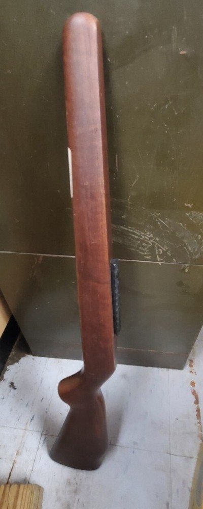 WOODEN STOCK SCOPE DISPLAY MOUNT W/RAIL