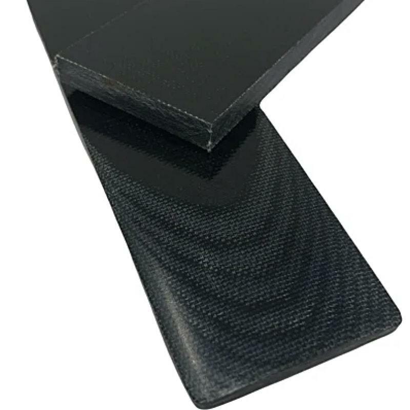 Canvas Micarta Knife Handle Scales- BLACK- Various Sizes