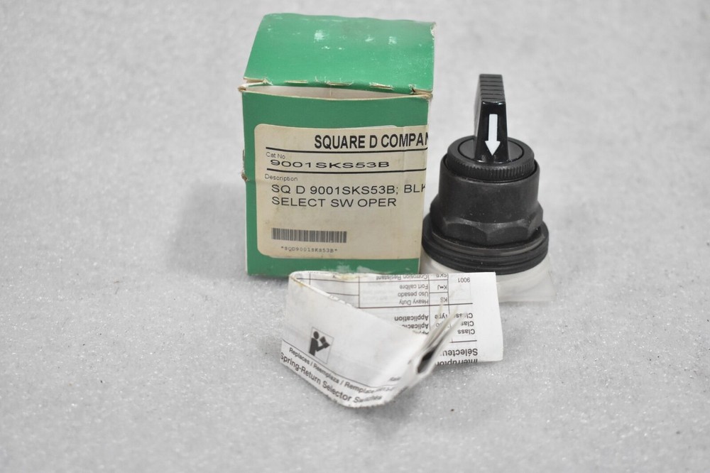 SCHNEIDER ELECTRIC SQUARE D 9001SK53B SELECTOR SWITCH