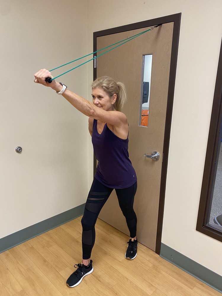 ExerBand-Triple Loop Exercise Intermediate Kit, 3 Unilateral Loop Tubes