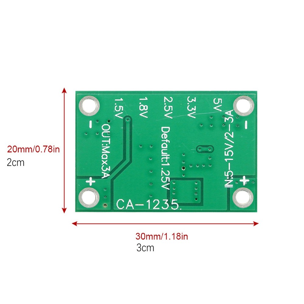 10Pcs CA1235 Adjustable Power Module CA-1235 Buck Step-Down Power Module 5-15V k