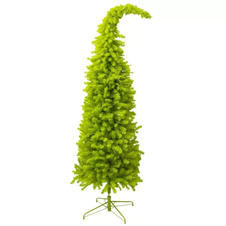 **VIRAL**Pre-Lit Christmas Tree - 7.5 ft GRINCH TREE