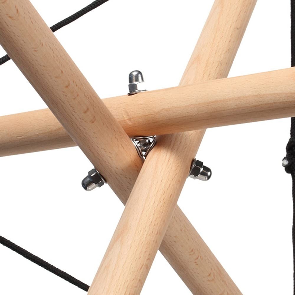 Handpan Drum Stand Solid Wood Adjustable Triangular Extendable Snare Holder B...