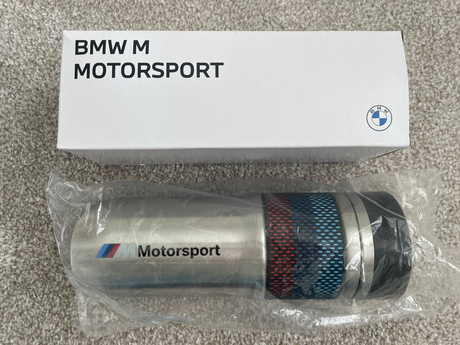 New~ Original BMW M Motorsport Thermo Mug Stainless Steel 80235A0A719
