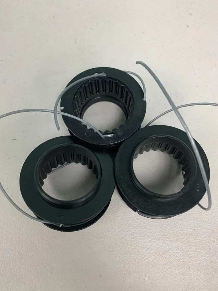 3 pack Greenworks .080 80V Front Mount String Trimmer Replacement Spool SB00L00
