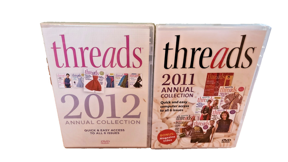 Threads Annual Collection 2011 & 2012 software for Windows & Mac New Sealed