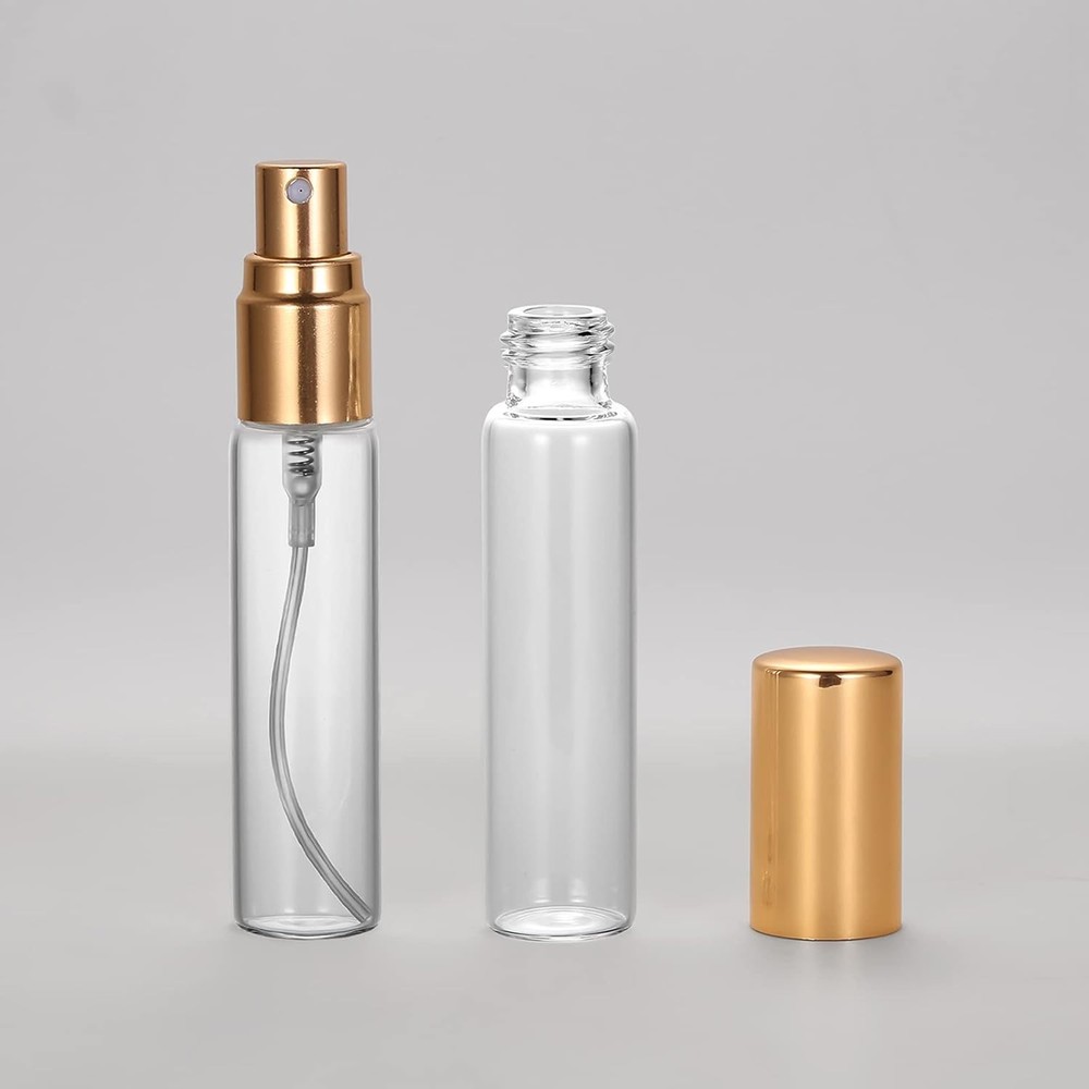20 Pack Set 10ML Protable Refill Bulk Atomizer Spray Travel Perfume Bottle
