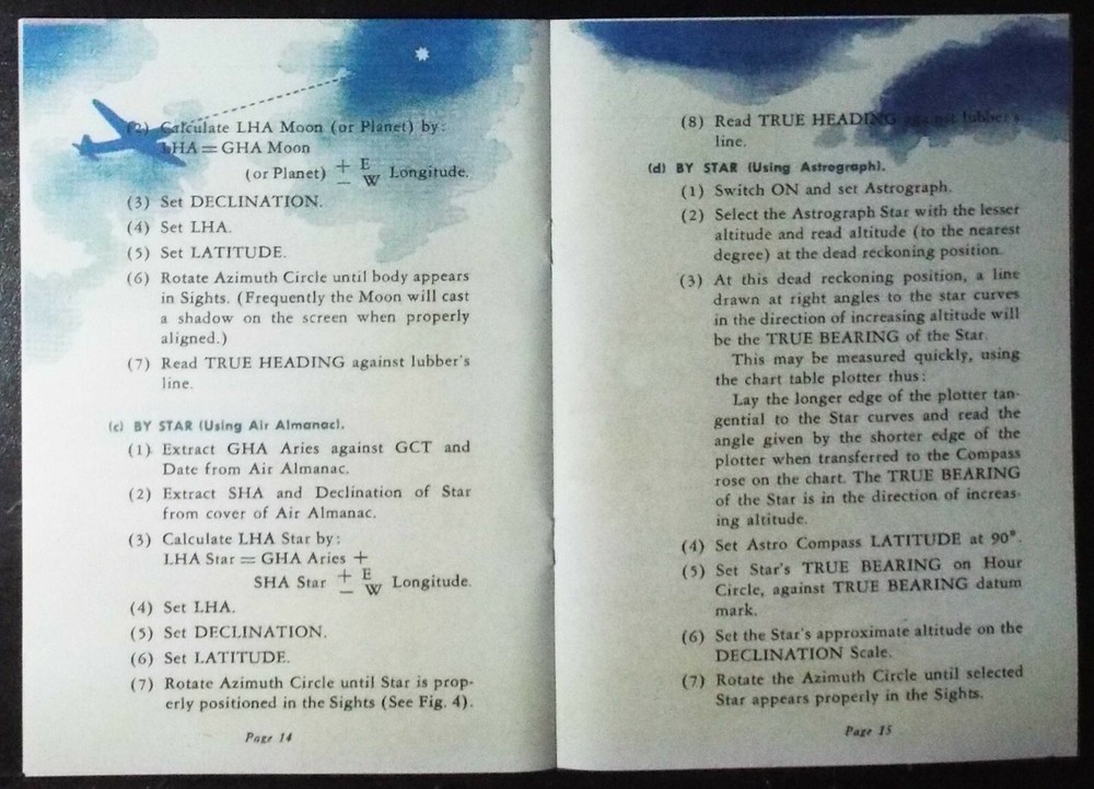 Astro Compass Boes. Operating Handbook. (3)