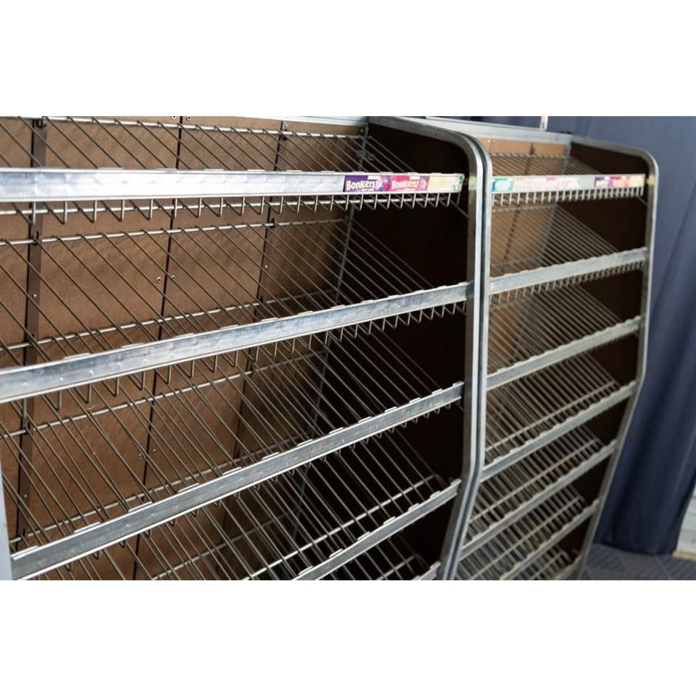 2 Vendor Display Racks 7 Shelf