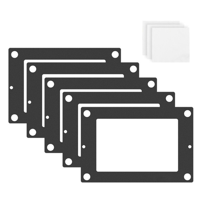 5pcs Light Curing Case PCPortable On Gasket ProtectionPad For 3D Printer