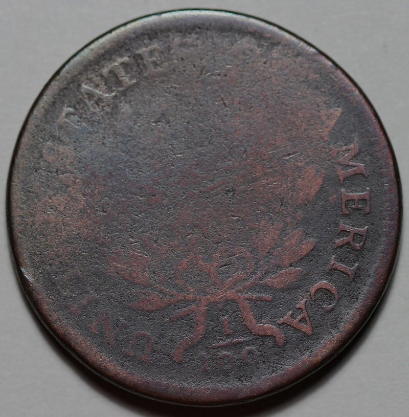 1798 Draped Bust Large Cent - US 1c Copper Coin