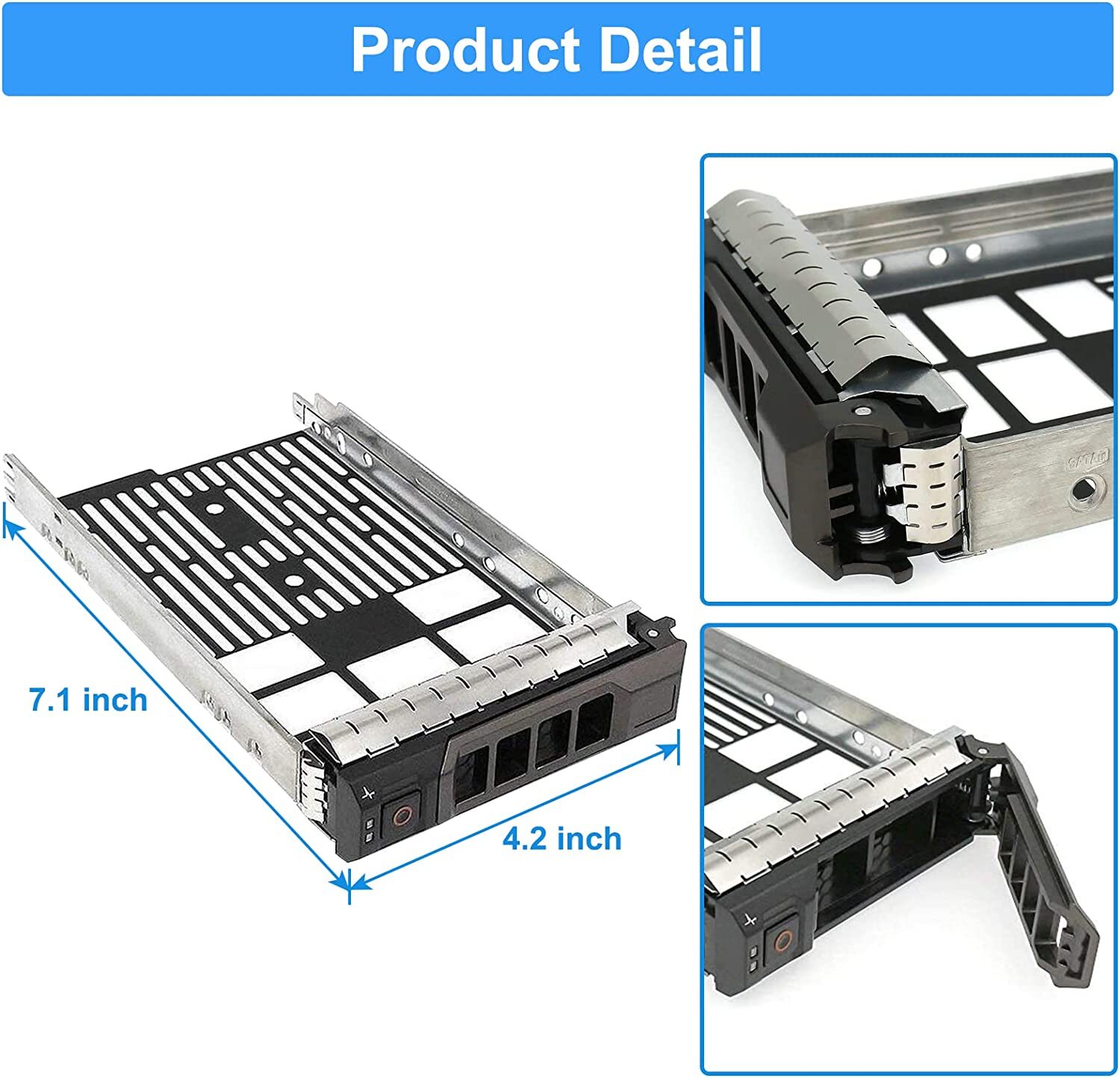 Lot 3.5'' Tray Caddy For Dell T430 T630 R630 R730XD R720 R710 KG1CH F238F X968D