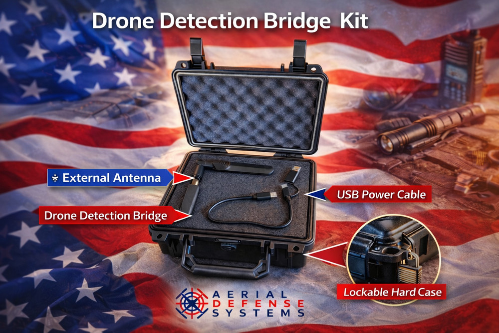 Drone Tracking Kit – Real-Time Drone Detection & Activity Logging Device
