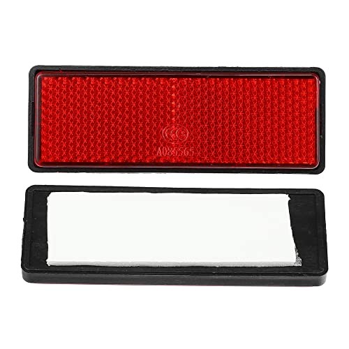 Front Lower Fork Reflector Sticker Rear Saddlebag Reflective Cover Universal