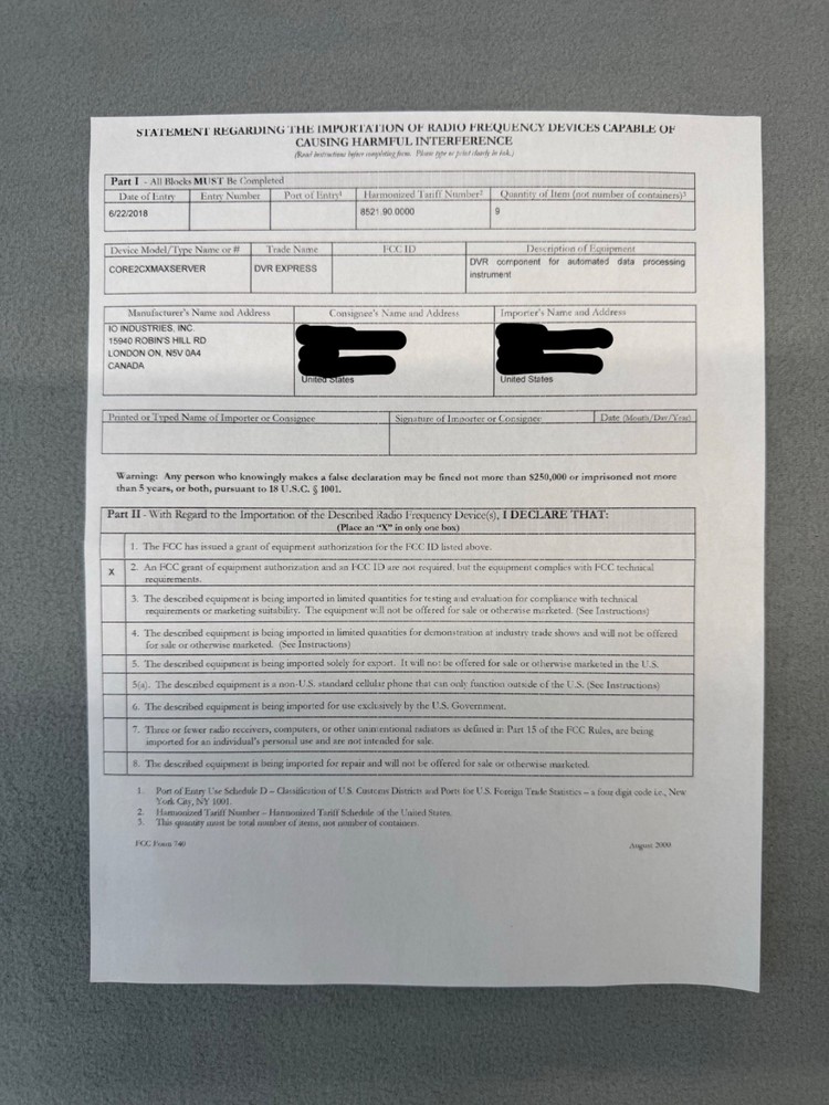 IO Industries DVR Express Core 2 MAX Server | Expandable Multi-Camera System