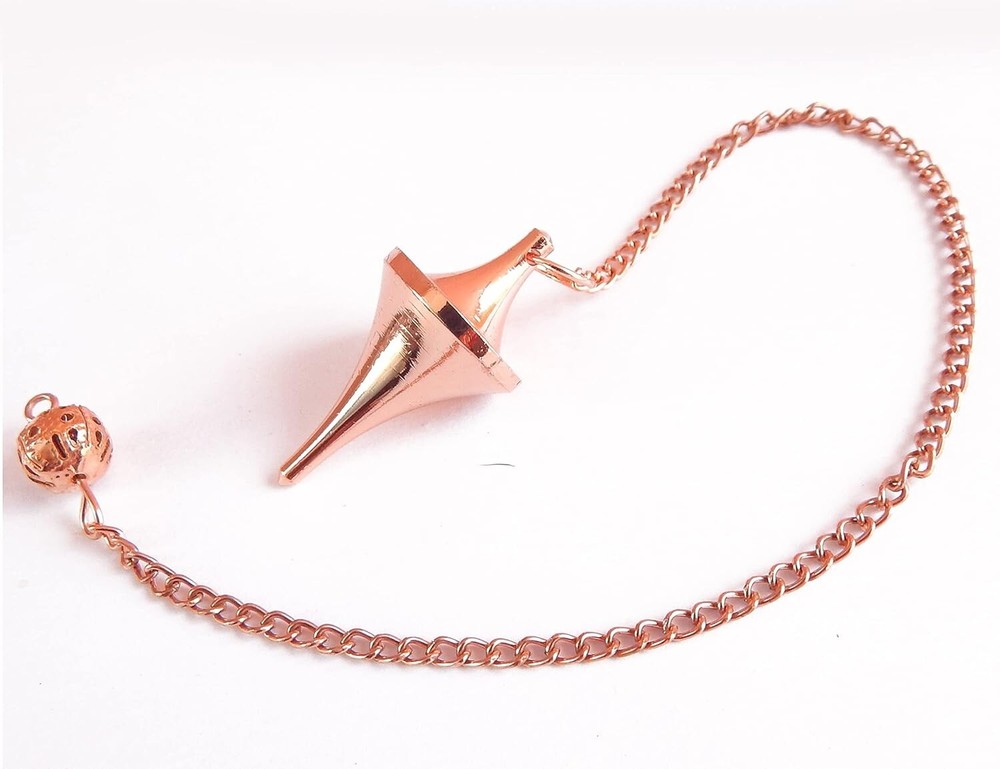 Copper UFO Pendulum for Chakra Balancing & Meditation - Unique Space Ship Design