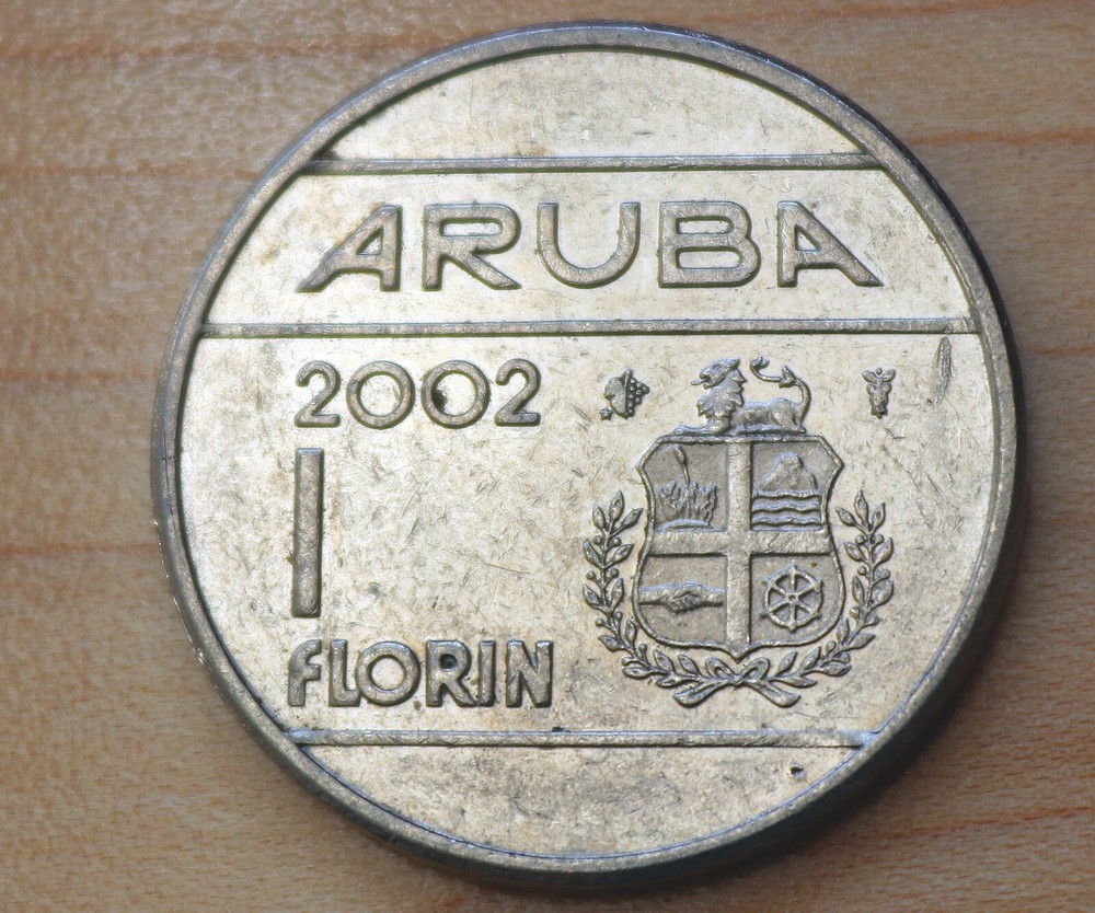 2002 Aruba 1 Florin