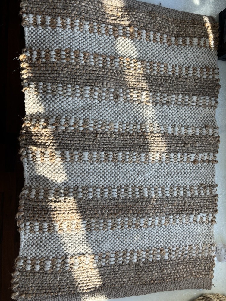 Jute Bath Rug 20inx30in