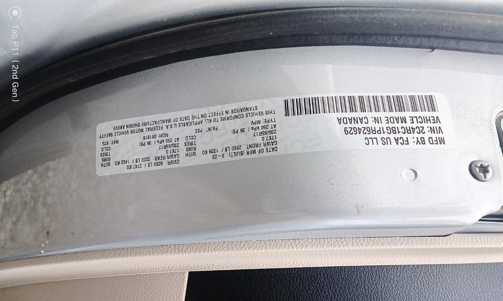 Speedometer MPH Fits 23-25 PACIFICA 804113