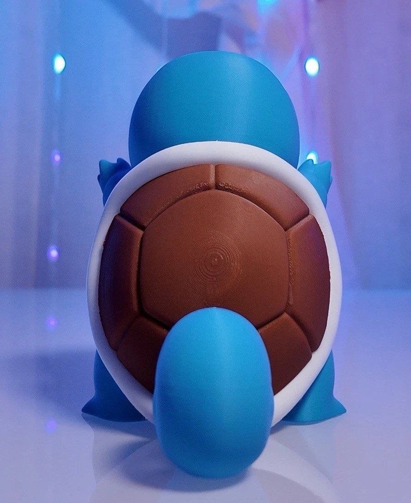 ** SMALL ** Window Pokemon Squirtle 3D Print