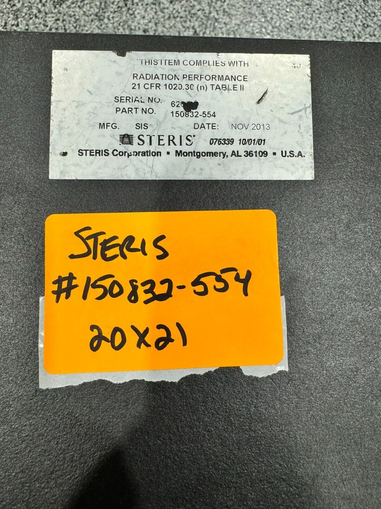 Steris Top X-ray Board P150832-554