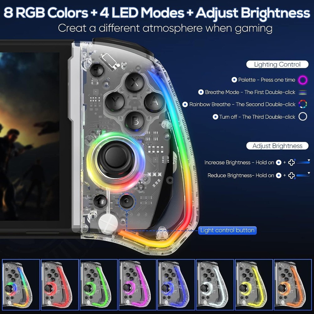 For Nintendo Switch&OLED Joy con Console Controller Joystick Gamepad Remote