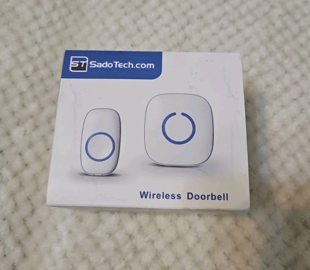SadoTech Wireless Doorbells For Home - Adjustable Volume With 52 Chimes, 1000Ft