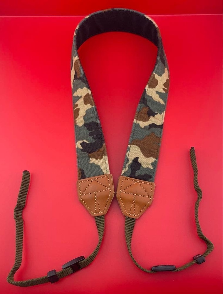 Nikon Camera Strap Camouflage Pattern Original From Japan