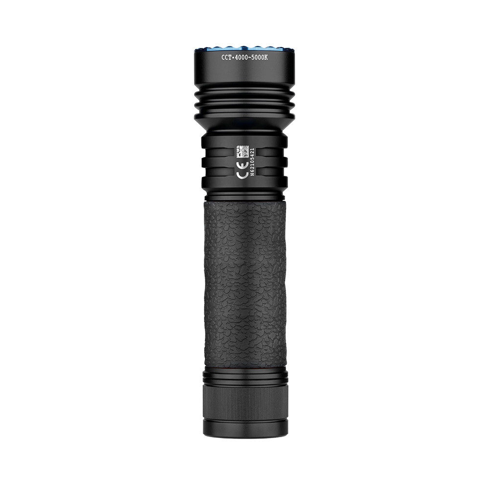 Olight Seeker 4 Pro Matte Black Flashlight, Versatile Holster, 4600L, Neutral WH