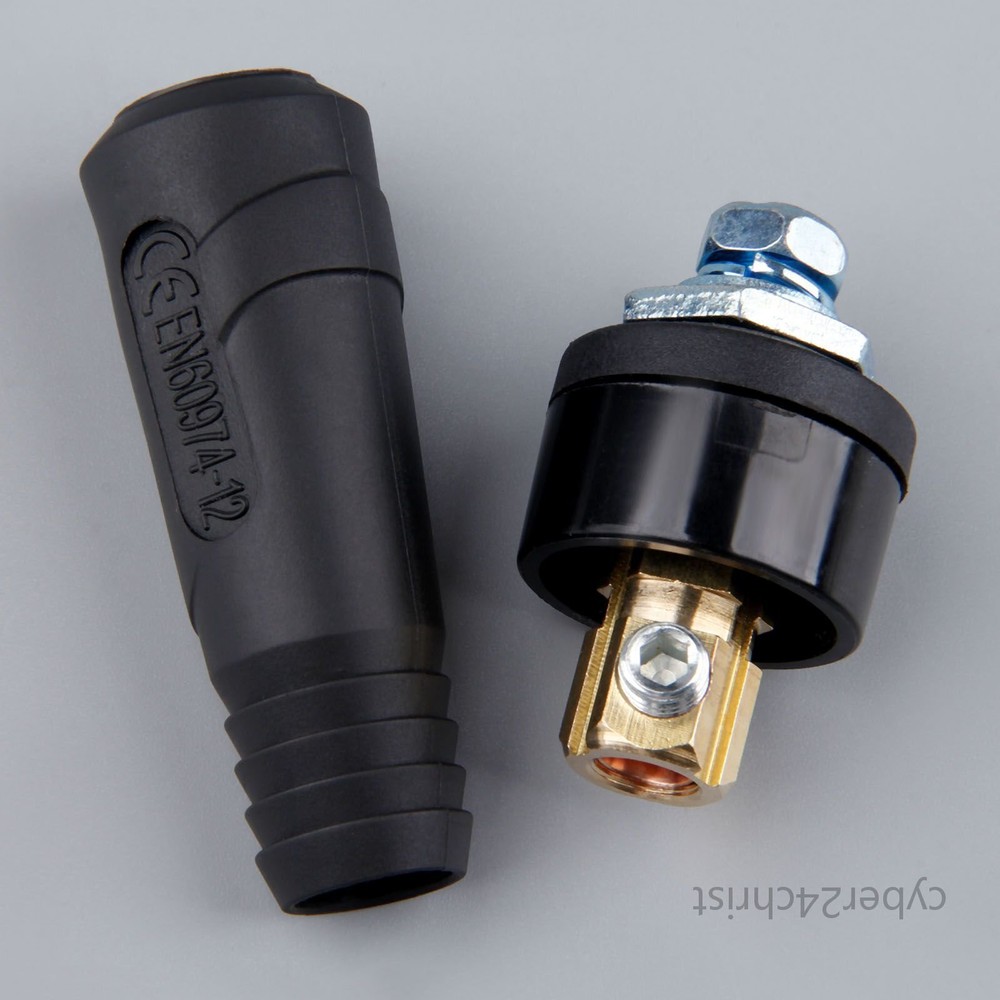 Replacement 200A TIG Quick Cable Panel Connector Socket for DKJ10-25 DKZ10-25