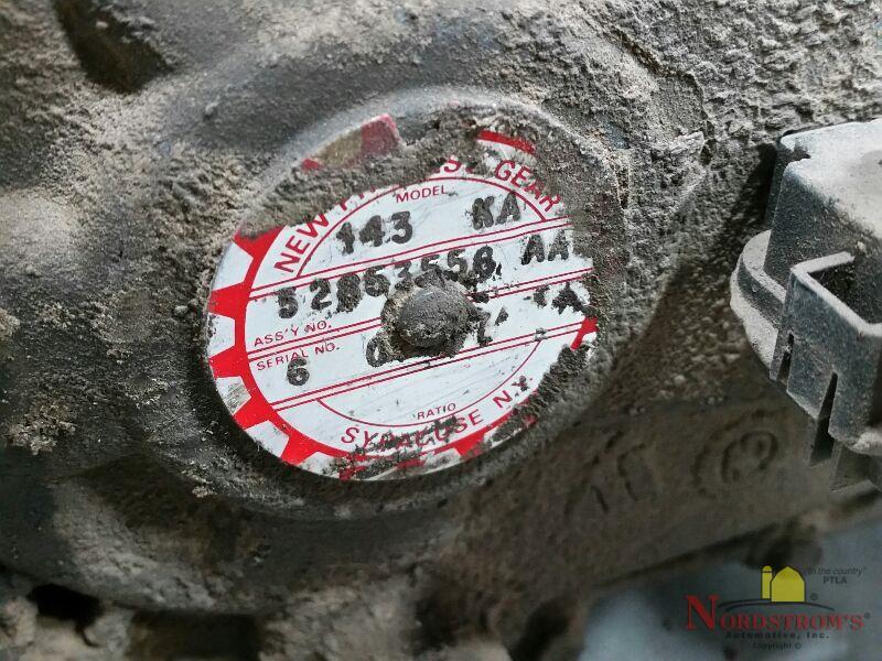 2007 Dodge Nitro 4X4 Transfer Case
