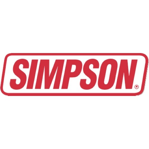 Simpson Motorcycle XBPEAK3 Xcursion Replacement Peak Matte Black