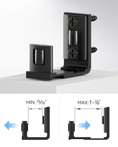 Sliding Barn Door Bottom Floor Guide, Adjustable U Shape Wall Mount Shape