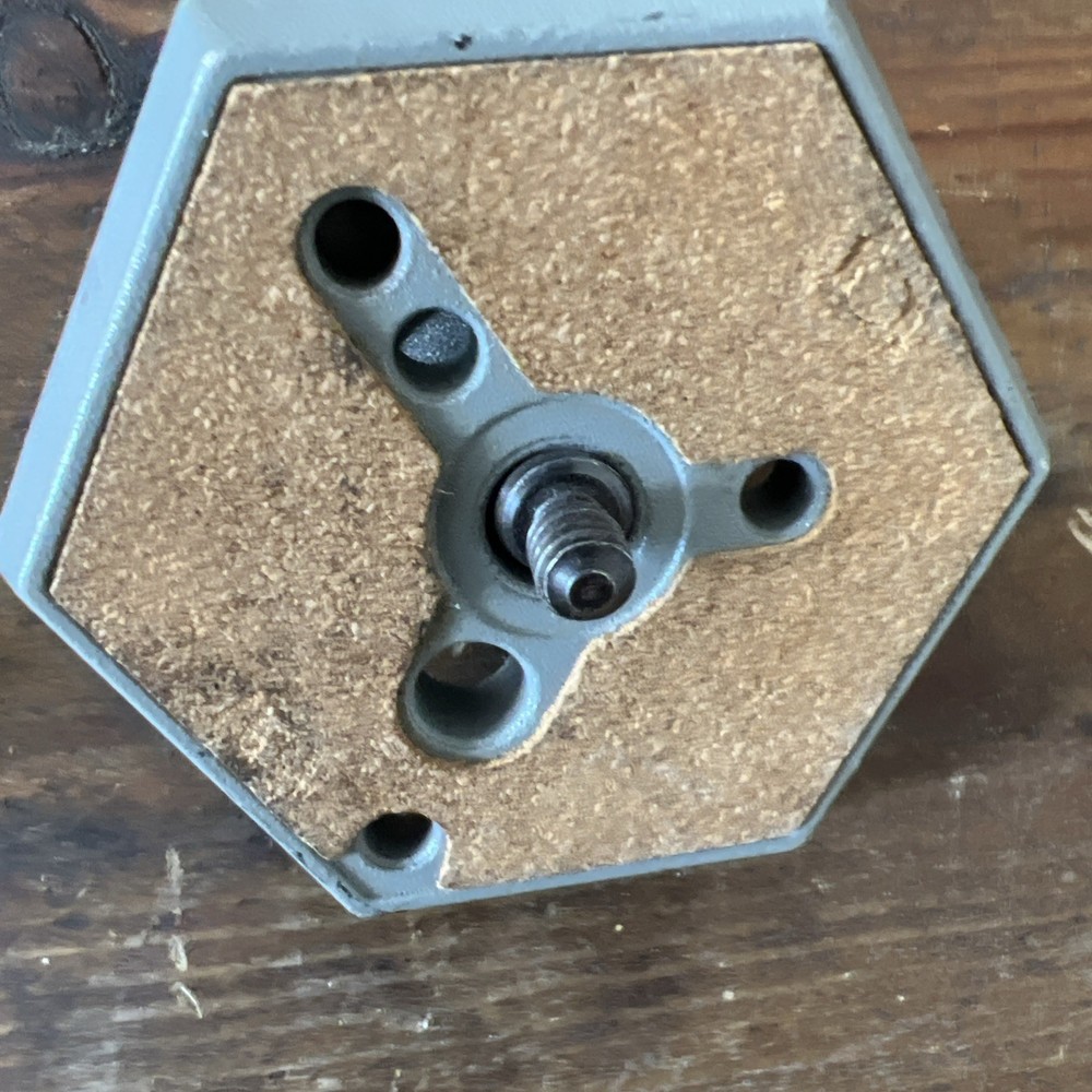 Manfrotto Hexagonal Tripod Head Quick Release Plates 1/4 3/8