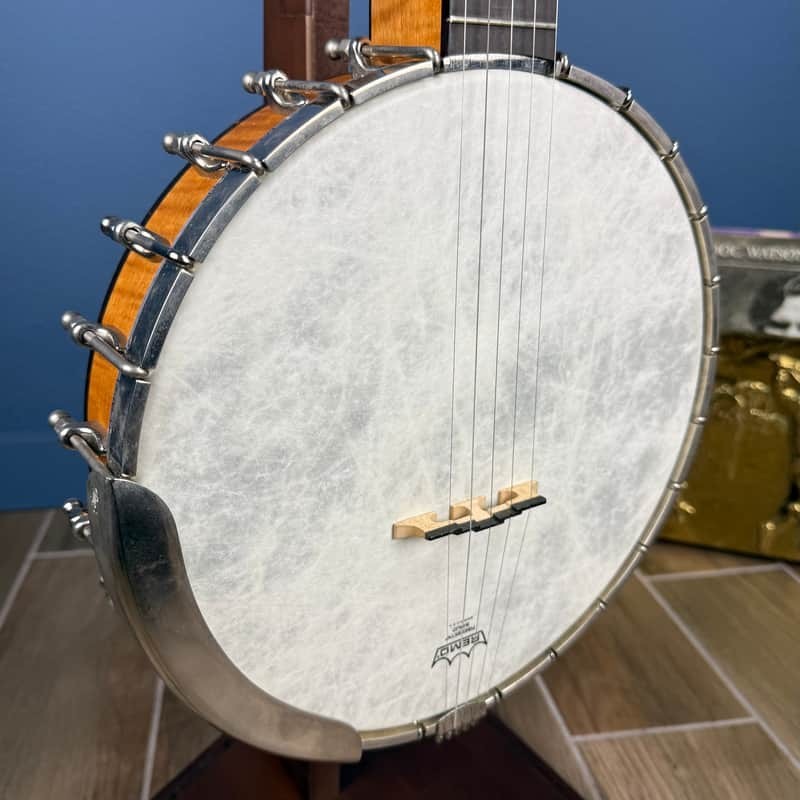 Ome Juniper Deluxe Silver Bell Tone Ring 5-string Openback Banjo
