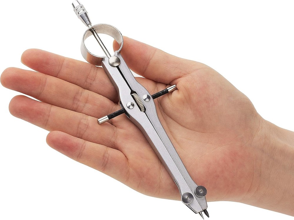 Mr. Pen- Professional Compass for Geometry, Extra Leads, Metal Drawing Tool