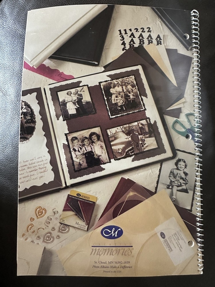 (2) Creative Memories Layout/Formula Books