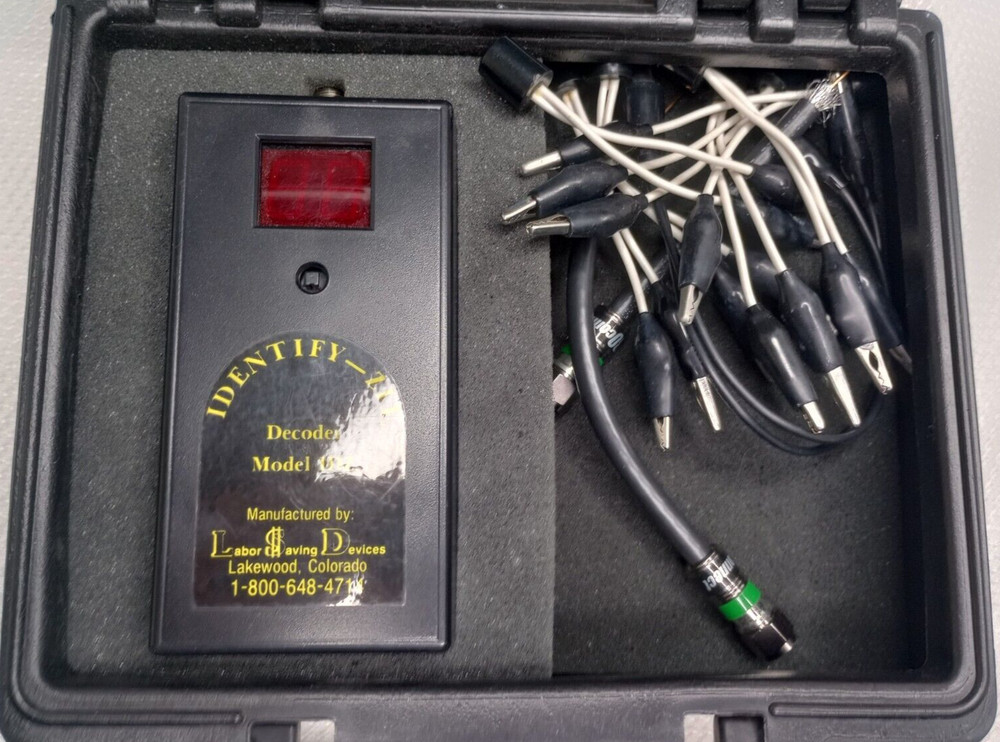 IDENTIFY-ZIT IDZ-AC8 Decoder Coax Identifier