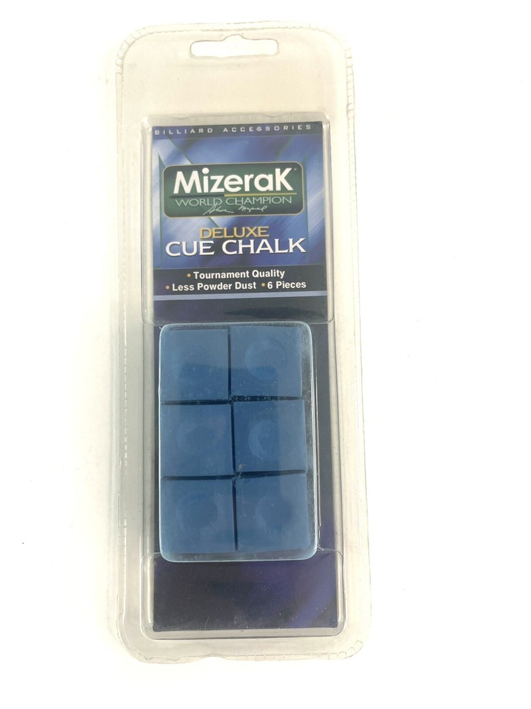 Mizerak Cue Chalk (6 Piece), New