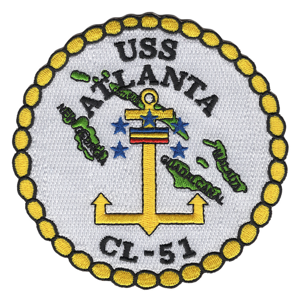 USS Atanta CL-51 Patch
