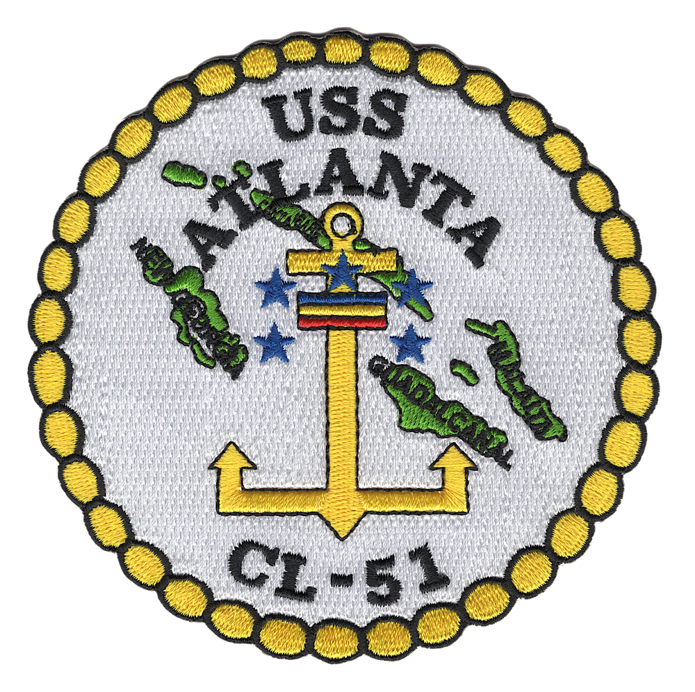USS Atanta CL-51 Patch