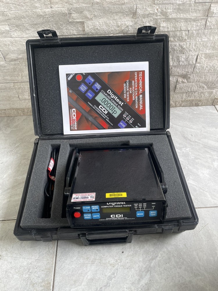 CDI Digitest Computer Torque Tester