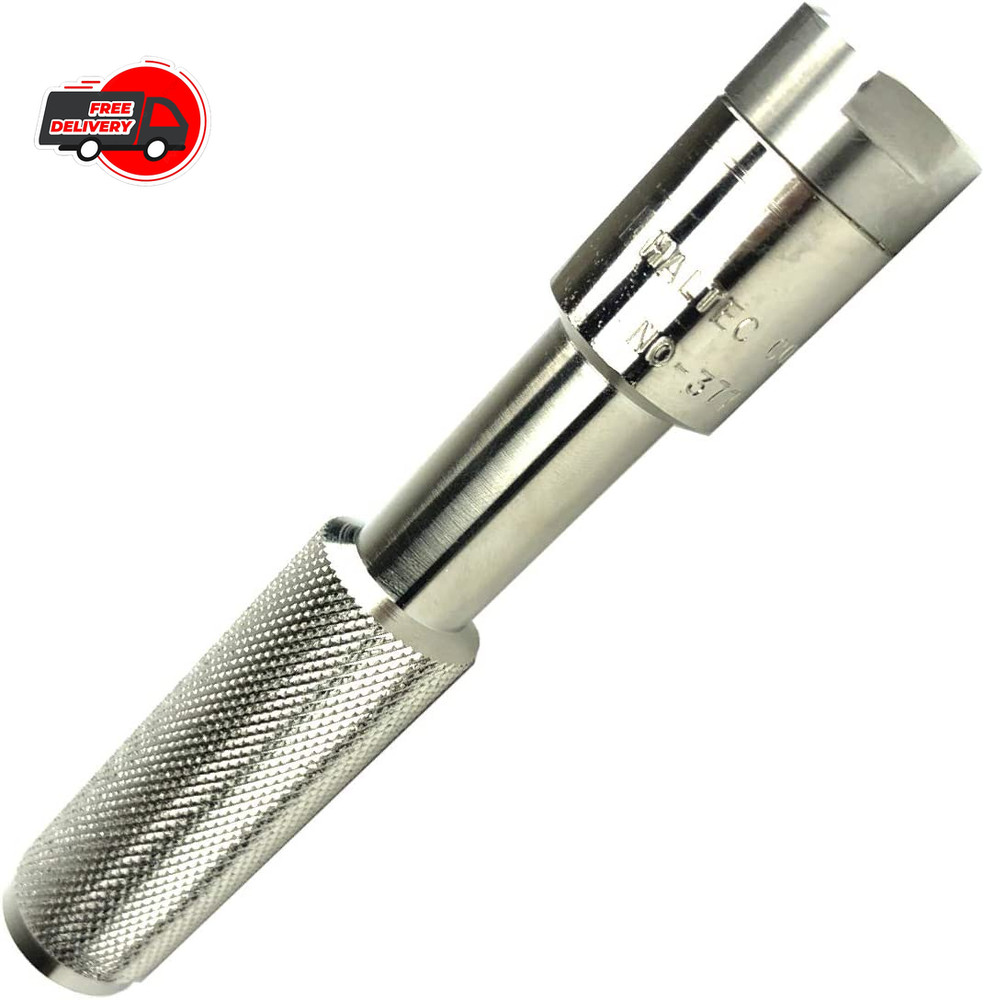Haltec 377 Large Bore Lock On Air Chuck Solid Brass Core for Large Valves