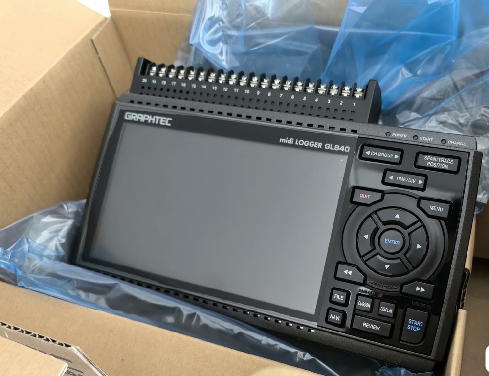 Graphtec midi LOGGER GL840-M 20-Channel Isolated Multi-Function Data Logger
