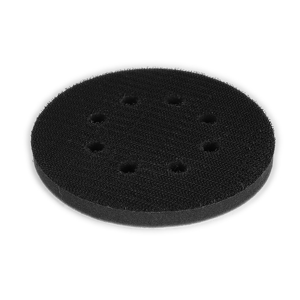 125Mm Sponge Interface Pad 2PCS 8-Hole Hook&Loop Inch Pads Soft Useful