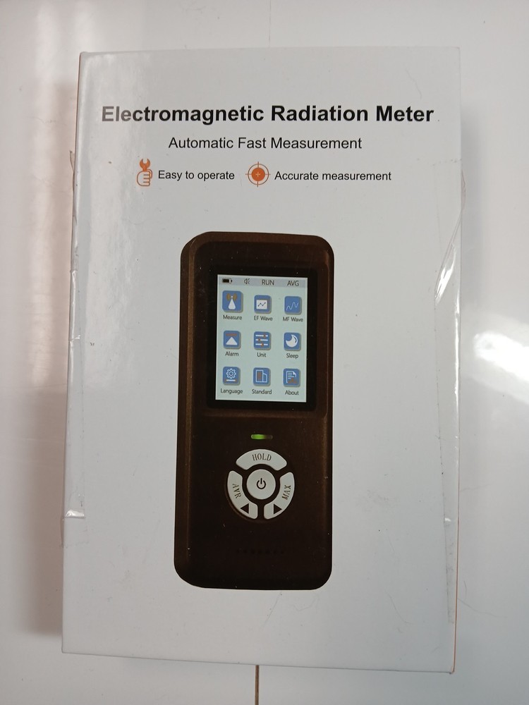 Digital EMF Meter Electromagnetic Field Radiation Detector LCD